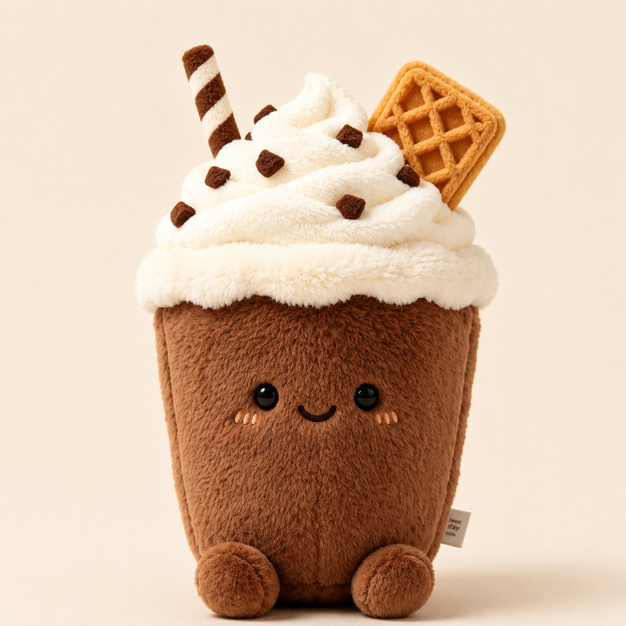 Caramel Milk Tea Stuffed Toy, Custom OEM & ODM Plush Toy Production, Milk Tea Character IP