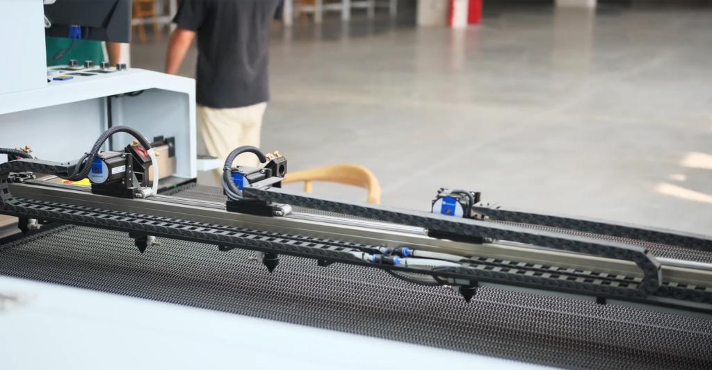 Laser Cutting Machine for Plush Fabric, Custom OEM & ODM Toy Production, Precision Material Cutting