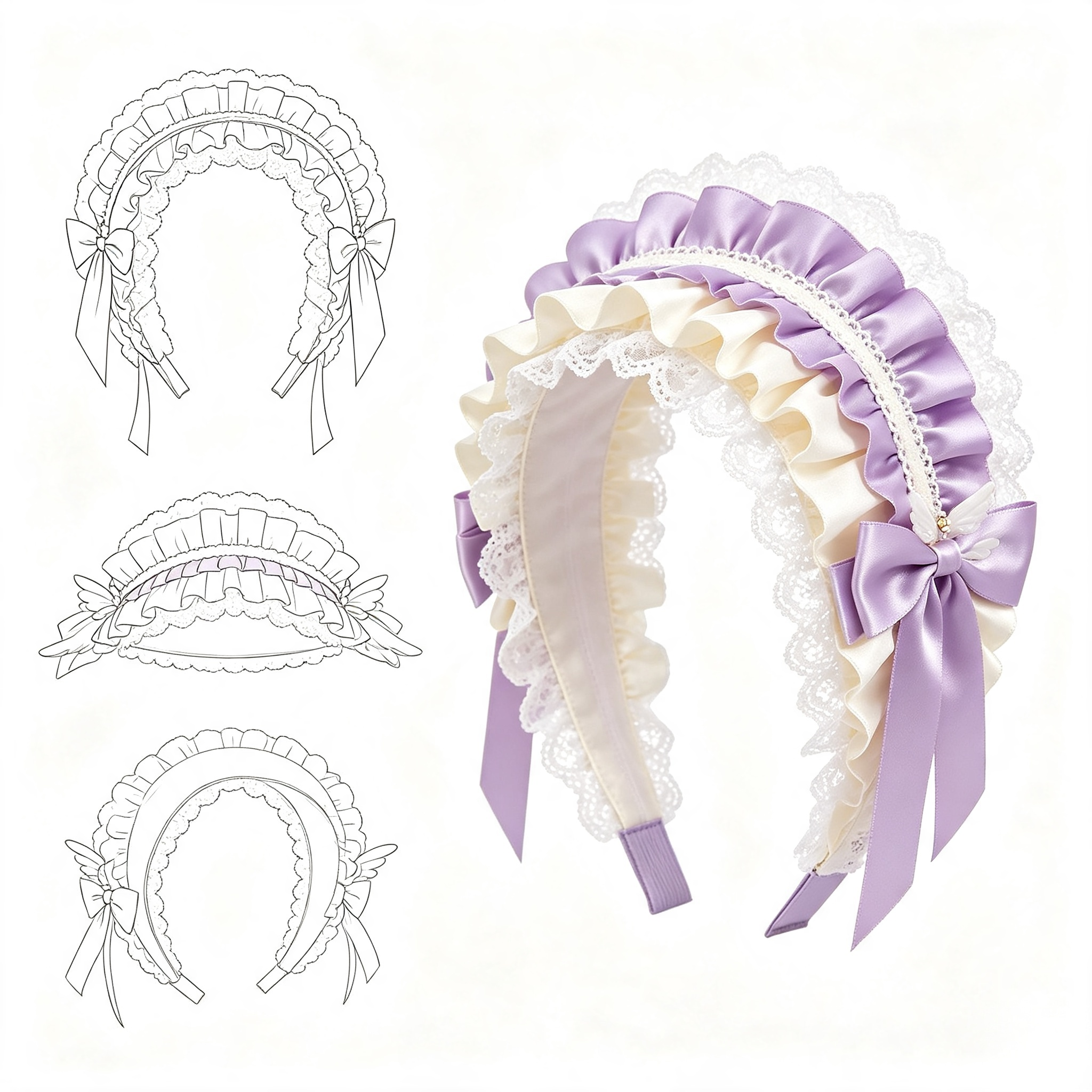Doll Headwear Accessories, OEM & ODM Custom Doll Clothing Development, Fantasy Character IP