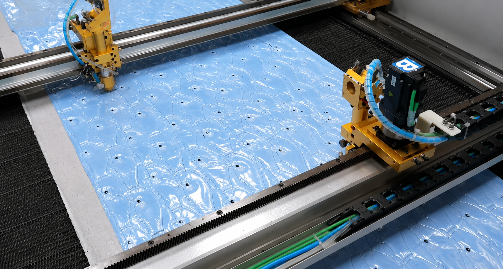 About Us Factory Banner, OEM & ODM Custom Plush Toy Manufacturing, Precision Laser Cutting Equipment